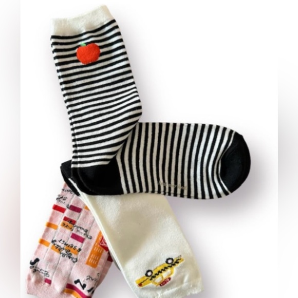 Kate Spade Crew Socks - Picture 1 of 3